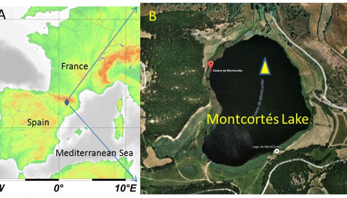 Montcortés lake, Catalonia